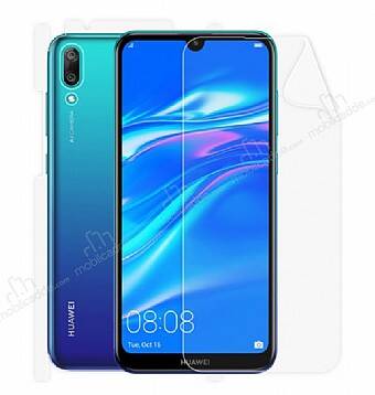 Dafoni Huawei Y7 2019 360 Mat Poliuretan Koruyucu Film Kaplama - 1