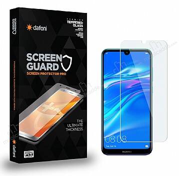 Dafoni Huawei Y7 2019 Tempered Glass Premium Cam Ekran Koruyucu - 1