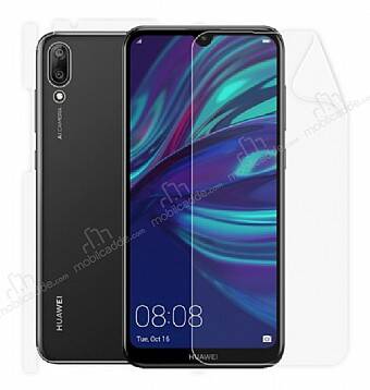 Dafoni Huawei Y7 Pro 2019 360 Mat Poliuretan Koruyucu Film Kaplama - 1