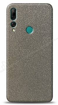 Dafoni Huawei Y9 Prime 2019 / P Smart Z Silver Parlak Simli Telefon Kaplama - 1