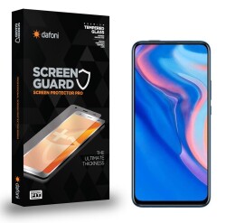 Dafoni Huawei Y9 Prime 2019 Tempered Glass Premium Cam Ekran Koruyucu - 1