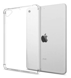 Dafoni Hummer iPad Pro 9.7 Ultra Koruma Silikon Kenarlı Şeffaf Kılıf - 1