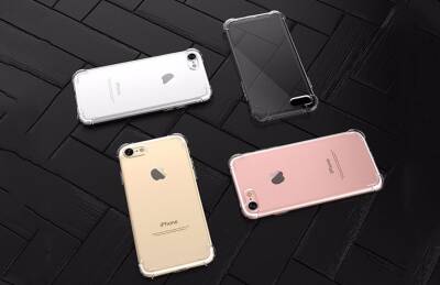 Dafoni Hummer iPhone 7 / 8 Ultra Koruma Silikon Kenarlı Şeffaf Kılıf - 8