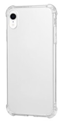 Dafoni Hummer iPhone XR Ultra Koruma Silikon Kenarlı Şeffaf Kılıf - 2