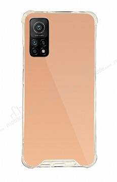 Dafoni Hummer Mirror Xiaomi Mi 10T Pro 5G Aynalı Rose Gold Silikon Kılıf - 1