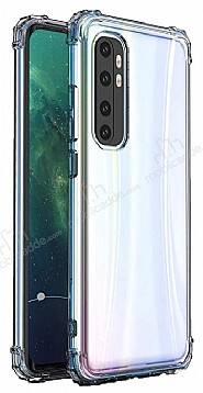 Dafoni Hummer Xiaomi Mi Note 10 Lite Ultra Koruma Silikon Kenarlı Şeffaf Kılıf - 1