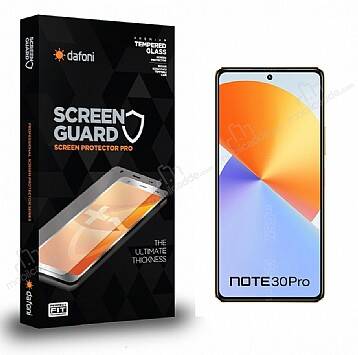 Dafoni Infinix Note 30 Pro Tempered Glass Premium Full Cam Ekran Koruyucu - 1