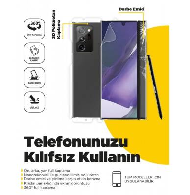 Dafoni iPhone 11 360 Mat Poliuretan Koruyucu Film Kaplama - 3