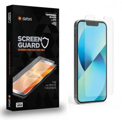 Dafoni iPhone 13 Tempered Glass Premium Cam Ekran Koruyucu - 1