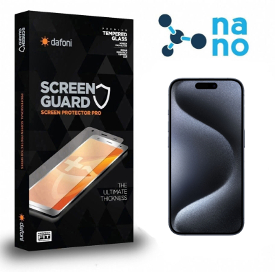 Dafoni iPhone 15 Pro Nano Premium Ekran Koruyucu - 1