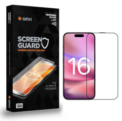 Dafoni iPhone 16 Pro Max Tempered Glass Premium Full Cam Ekran Koruyucu - 1