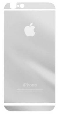 Dafoni iPhone 6 Plus / 6S Plus Ön + Arka Tempered Glass Ayna Silver Cam Ekran Koruyucu - 7