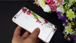 Dafoni iPhone 6 Plus / 6S Plus Ön + Arka Tempered Glass Ayna Silver Cam Ekran Koruyucu - 10