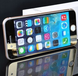 Dafoni iPhone 6 Plus / 6S Plus Ön + Arka Tempered Glass Ayna Silver Cam Ekran Koruyucu - 12