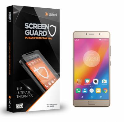 Dafoni Lenovo P2 Tempered Glass Premium Cam Ekran Koruyucu - 1