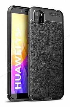 Dafoni Liquid Shield Premium Huawei Y5p Siyah Silikon Kılıf - 1