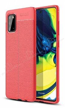 Dafoni Liquid Shield Premium Samsung Galaxy A31 Kırmızı Silikon Kılıf - 1