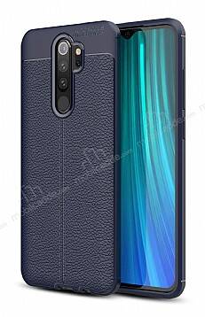 Dafoni Liquid Shield Premium Xiaomi Redmi Note 8 Pro Lacivert Silikon Kılıf - 1