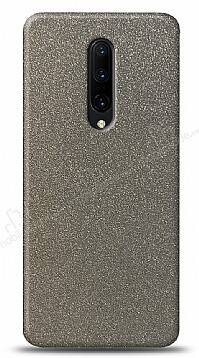 Dafoni OnePlus 7 Pro Silver Parlak Simli Telefon Kaplama - 1