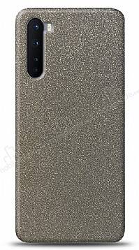 Dafoni OnePlus Nord Silver Parlak Simli Telefon Kaplama - 1