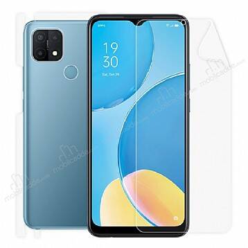 Dafoni Oppo A15s 360 Mat Poliuretan Koruyucu Film Kaplama - 1