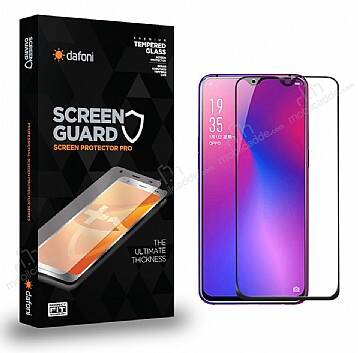 Dafoni Oppo A5 2020 Tempered Glass Premium Full Siyah Cam Ekran Koruyucu - 1