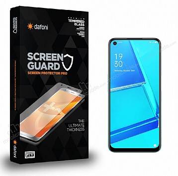 Dafoni Oppo A52 Tempered Glass Premium Cam Ekran Koruyucu - 1