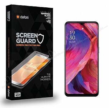 Dafoni Oppo A73 Tempered Glass Premium Cam Ekran Koruyucu - 1