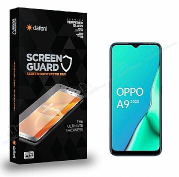 Dafoni Oppo A9 2020 Tempered Glass Premium Cam Ekran Koruyucu - 1