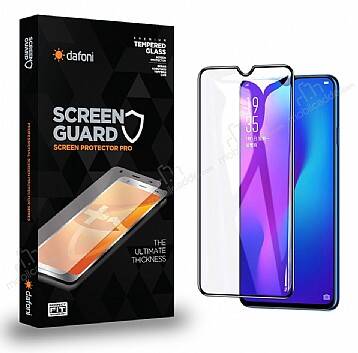 Dafoni Oppo A9 2020 Tempered Glass Premium Full Siyah Cam Ekran Koruyucu - 1