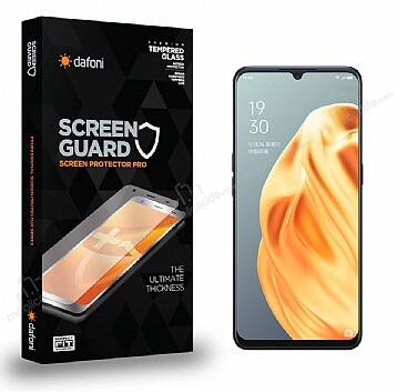 Dafoni Oppo A91 Tempered Glass Premium Cam Ekran Koruyucu - 1