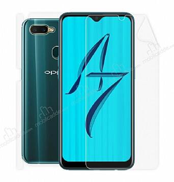 Dafoni Oppo AX7 360 Mat Poliuretan Koruyucu Film Kaplama - 1