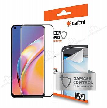 Dafoni Oppo Reno 5 Lite Mat Darbe Emici Full Ekran Koruyucu Film - 1