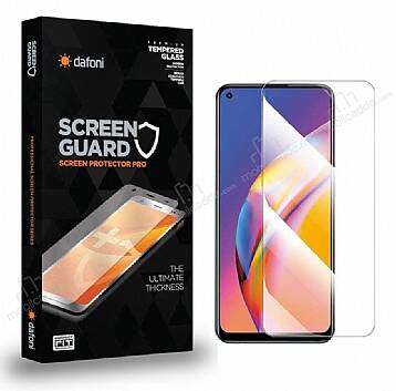 Dafoni Oppo Reno 7 Lite Tempered Glass Premium Cam Ekran Koruyucu - 1