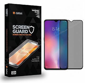 Dafoni Oppo Reno3 Full Privacy Tempered Glass Premium Cam Ekran Koruyucu - 1