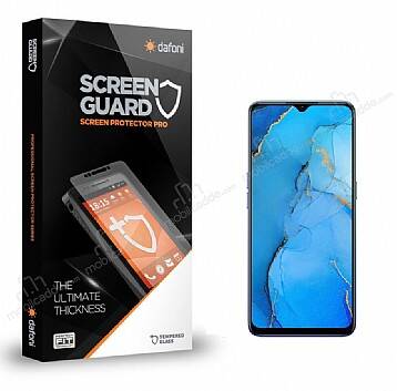 Dafoni Oppo Reno3 Tempered Glass Premium Cam Ekran Koruyucu - 1