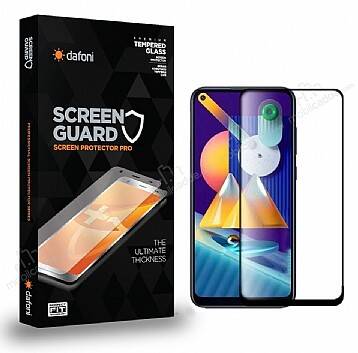 Dafoni Oppo Reno4 Lite Tempered Glass Premium Full Cam Ekran Koruyucu - 1