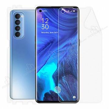 Dafoni Oppo Reno4 Pro 360 Mat Poliuretan Koruyucu Film Kaplama - 1