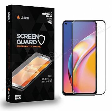 Dafoni Oppo Reno7 4G Tempered Glass Premium Full Cam Ekran Koruyucu - 1