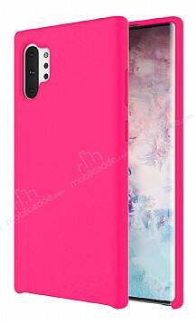 Dafoni Orjinal Series Samsung Galaxy Note 10 Plus Pembe Silikon Kılıf - 1