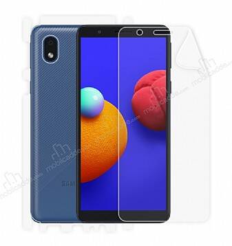 Dafoni Samsung Galaxy A01 Core 360 Mat Poliuretan Koruyucu Film Kaplama - 1