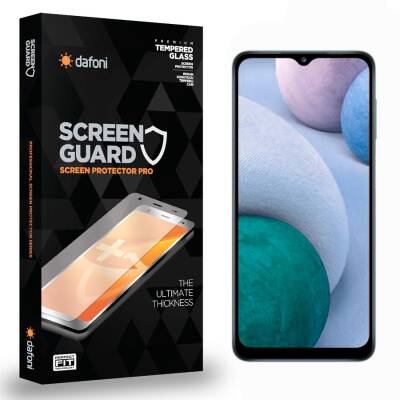 Dafoni Samsung Galaxy A12 Tempered Glass Premium Cam Ekran Koruyucu - 1