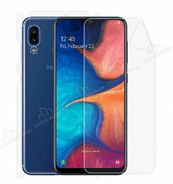 Dafoni Samsung Galaxy A20 / A30 360 Mat Poliuretan Koruyucu Film Kaplama - 1