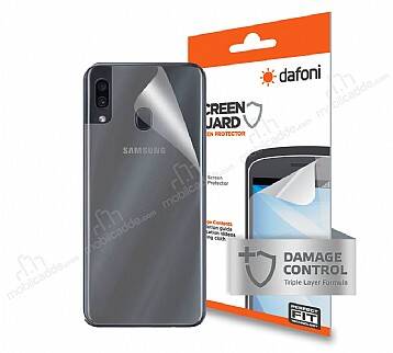 Dafoni Samsung Galaxy A20 Darbe Emici Arka Gövde Koruyucu - 1