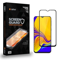 Dafoni Samsung Galaxy A30s Tempered Glass Premium Full Cam Ekran Koruyucu - 1