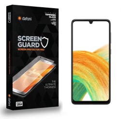 Dafoni Samsung Galaxy A33 5G Tempered Glass Premium Cam Ekran Koruyucu - 1