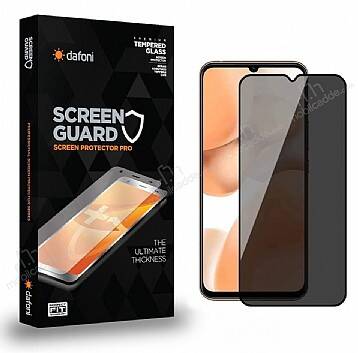 Dafoni Samsung Galaxy A34 Full Privacy Tempered Glass Premium Cam Ekran Koruyucu - 1