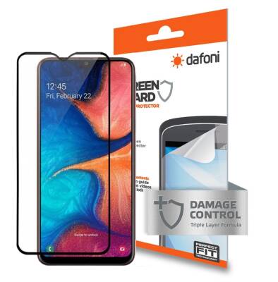 Dafoni Samsung Galaxy A50 Mat Darbe Emici Full Ekran Koruyucu Film - 1