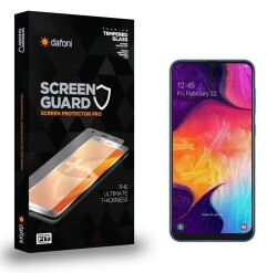 Dafoni Samsung Galaxy A50 Tempered Glass Premium Cam Ekran Koruyucu - 1