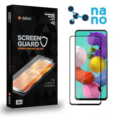 Dafoni Samsung Galaxy A51 Full Mat Nano Premium Ekran Koruyucu - 1